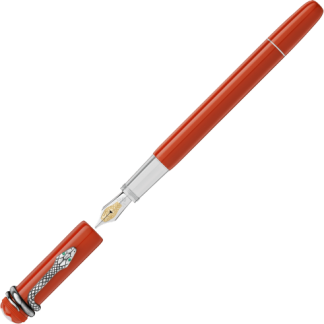 Montblanc Heritage Collection Rouge et Noir Special Edition Coral Fountain Pen