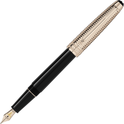 Montblanc Meisterstück Doué Geometry Champagne Gold-Coated Classique Fountain Pen